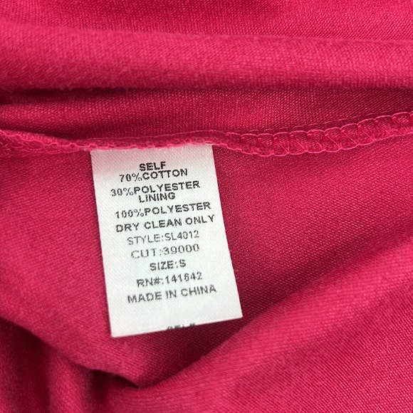 She and Sky NWT Microsuede Pink Halter Top sz. Small - Picture 8 of 12